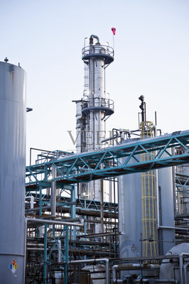 化工廠,部分,精煉廠,建筑結構,蒸餾塔